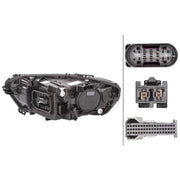 Hella Headlight Headlamp LED Right fits Mercedes-Benz Cla 2019-2020