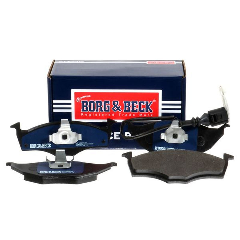 Borg & Beck Front Brake Vented Discs & Pads fits Audi A2 2001-2005 1.2