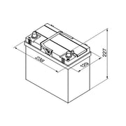 Bosch Batteries Battery 12V 45Ah 330A S4020