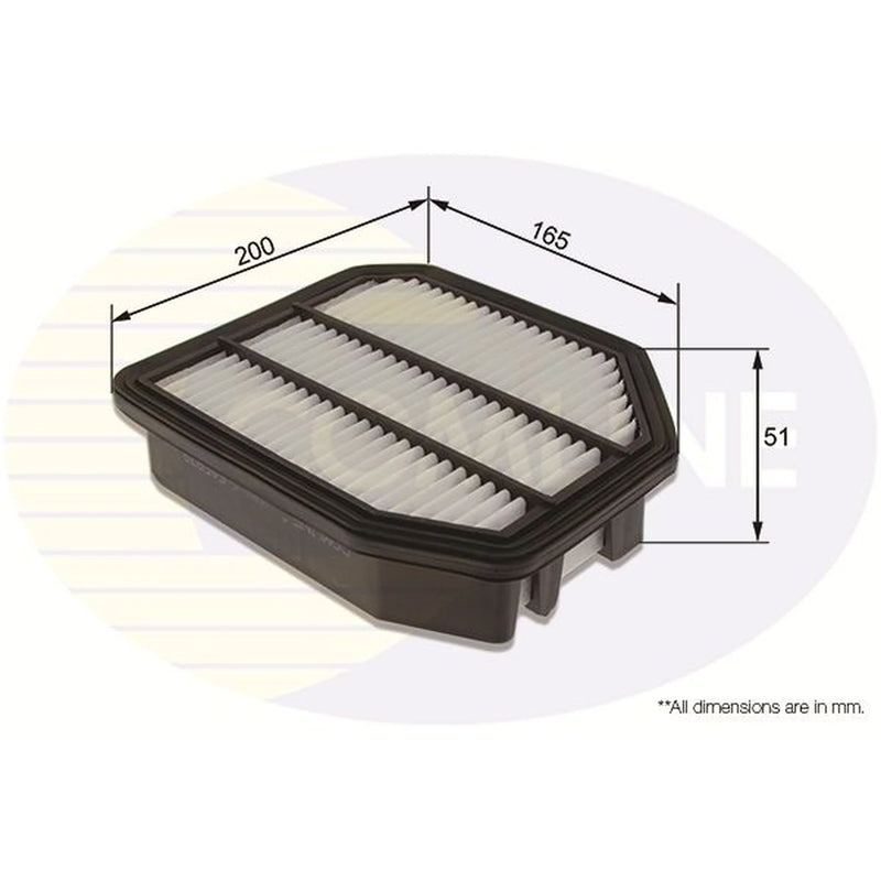 Comline Full Service Kit with Air, Oil, Fuel & Cabin Filters fits Honda Hr-V