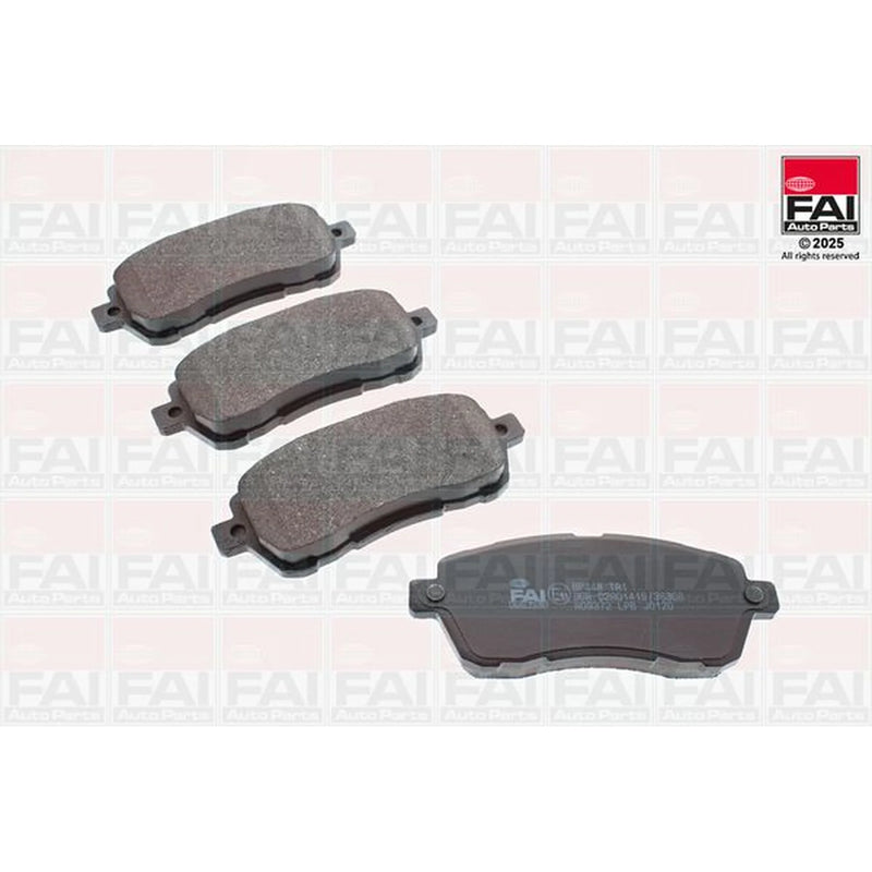 FAI Front Brake Pad Set fits Ford Ka+ III 2016-2020 1.2 1.5