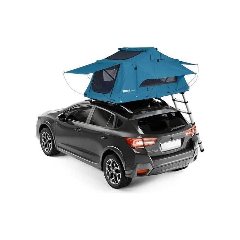 Thule Tepui Ayer Two-Person Vehicle Rooftop Roof Tent Blue Thule - Bars 4 Cars