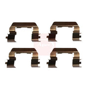 Apec Brake Pad Accessory Fitting Kit Front fits Hyundai Santa Fé II 2006-2012