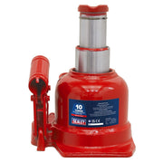 Sealey Bottle Jack 10 Tonne Low Profile Telescopic BJ10LE Sealey - Dynamic Drive