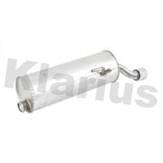 Klarius Box With Tail Pipe Rear fits Peugeot 206 2005-2008 1.6