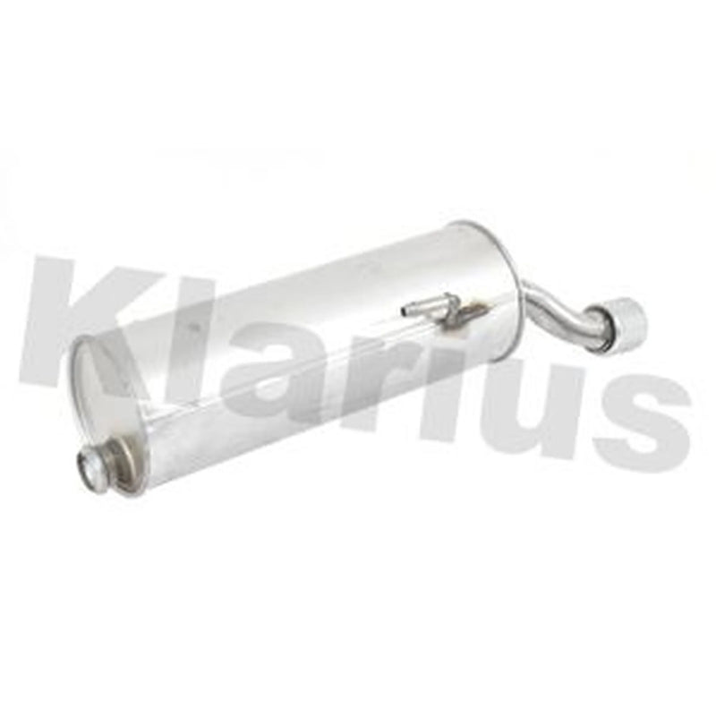 Klarius Box With Tail Pipe Rear fits Peugeot 206 2005-2008 1.6