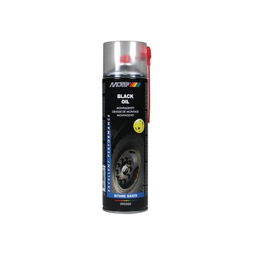 Motip® Pro Black Oil Spray 500ml MOTIP® - Dynamic Drive