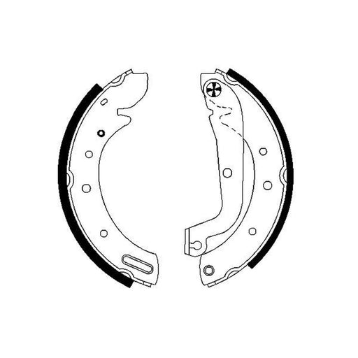 Mintex Brake Shoe Set Axle Kit fits Ford Maverick 1993-1998 2.4 2.7