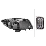 Hella Headlight Headlamp H7/H7 Left fits BMW 3 2004-2012