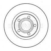 Borg & Beck Front & Rear Brake Discs & Pads fits Audi A8 D3 2003-2010 3.0