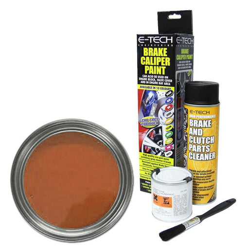 Copper E-Tech Brake Caliper Paint Also for Engine Bay Drums Car Van - EBCP-C