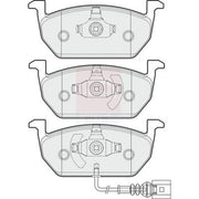 Apec Front Brake Pad Set fits Audi A3 2013-2020 1.6