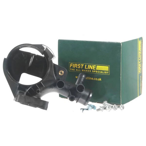 First Line Coolant Flange Housing Connector fits Mercedes-Benz C-Class 2008-2018
