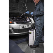 Sealey Vacuum Oil & Fluid Extractor Manual 6.5L S01169 Sealey - Dynamic Drive
