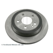 Blue Print 2 x Solid Rear Brake Discs ADU174343