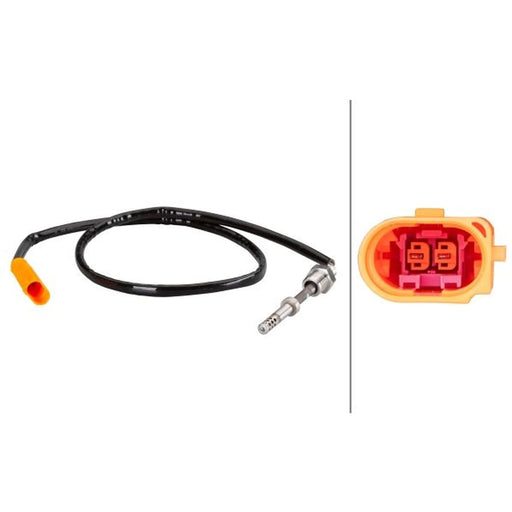 Hella Exhaust Gas Temperature Sensor after soot particulate filter fits Audi A3