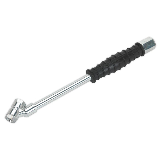 Sealey Connector Open Twin Push-On Type for Tyre Inflators 1/4"BSP Fitting Sealey - Dynamic Drive