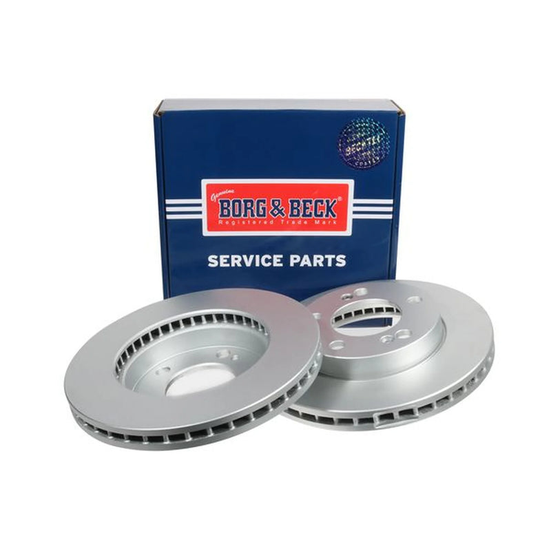 Borg & Beck Front & Rear Brake Discs & Pads fits Daewoo Rexton 2002 on 3.2