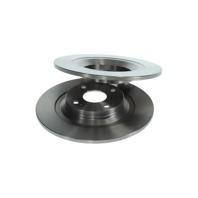 Bosch 2 x Solid Brake Discs fits Mazda MX-5 1998-2005 1.6 1.8
