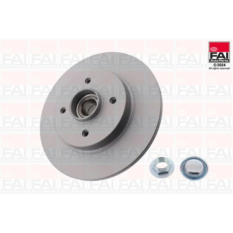 FAI Front & Rear Brake Discs & Pads fits Peugeot 3008 I 2009-2016 1.6 2.0