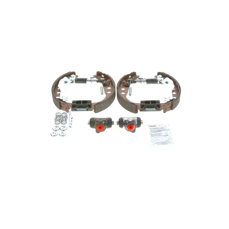 Bosch Brake Shoe Set Axle Kit fits Toyota Yaris/Vitz 2001-2005 1.4