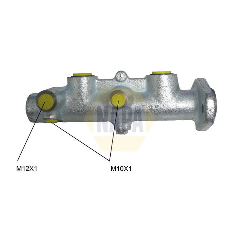 NAPA Brake Master Cylinder Hydraulic Assembly fits Ford Transit 1985-2000