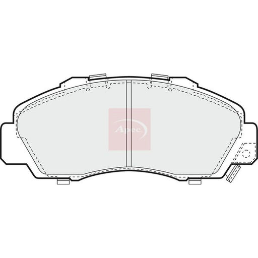 Apec Front Brake Pad Set PAD737