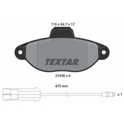 Textar Front Brake Pad Set 2143603