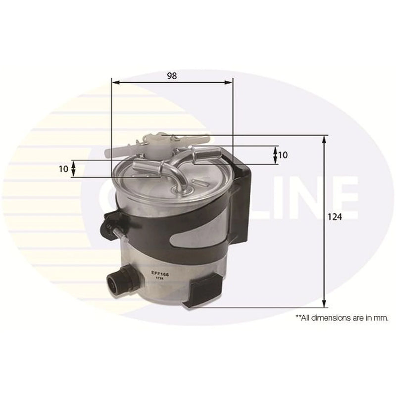Comline Fuel Filter Element fits Renault Grand Scénic II 2004-2009 1.5 2.0
