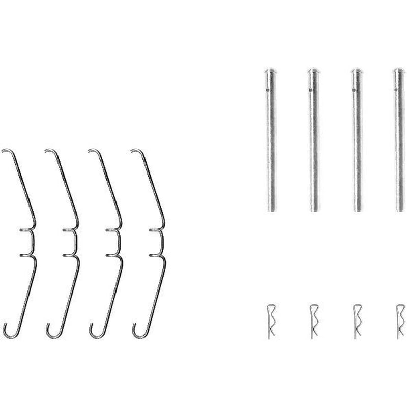 Mintex Brake Pad Accessory Fitting Kit Front fits Daimler 2.8 - 5.3 1969-1993