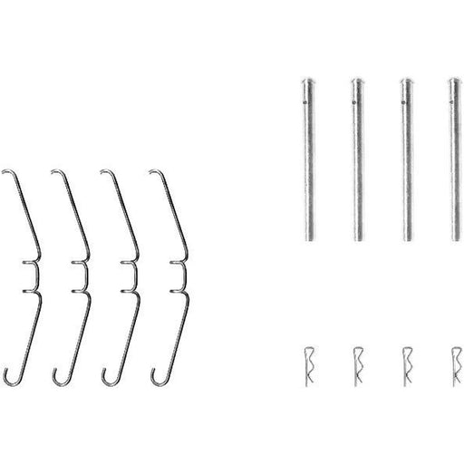 Mintex Brake Pad Accessory Fitting Kit Front fits Daimler 2.8 - 5.3 1969-1993