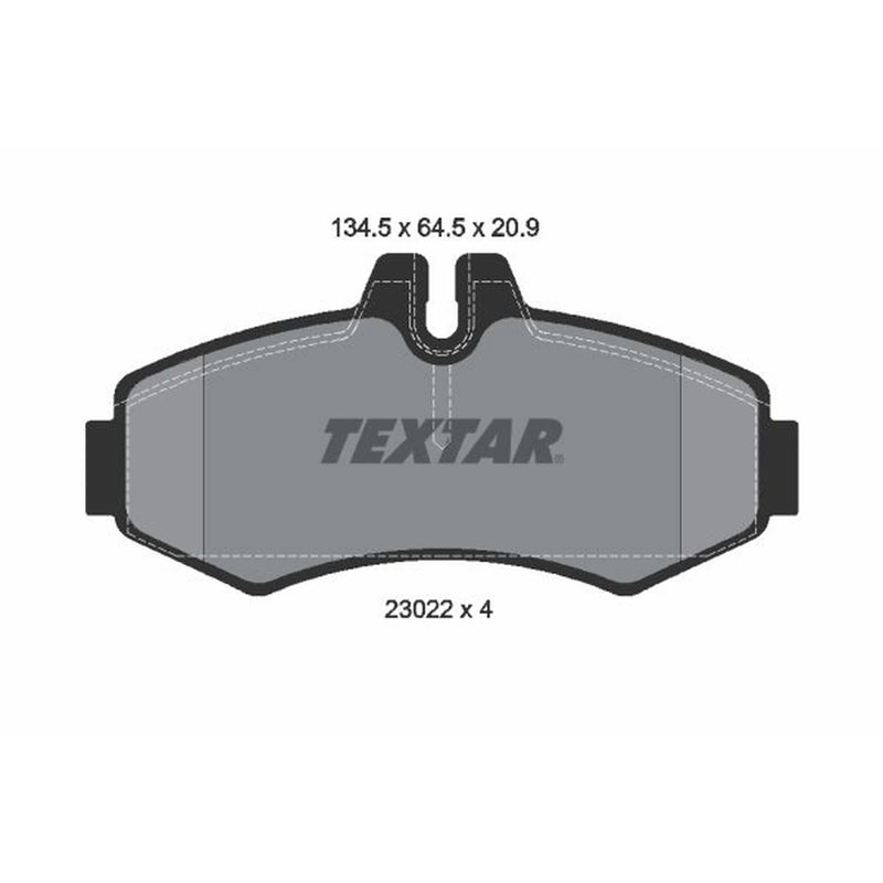 Textar Front Brake Pad Set 2302201
