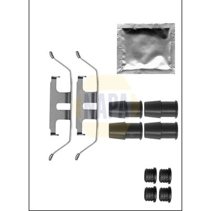 NAPA Brake Pad Accessory Fitting Kit Front fits BMW 1 Sports Hatch 2011-2019