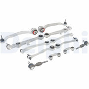 Delphi 12 x Control Arm Repair Kit Front fits Audi A6 C5 1997-2005