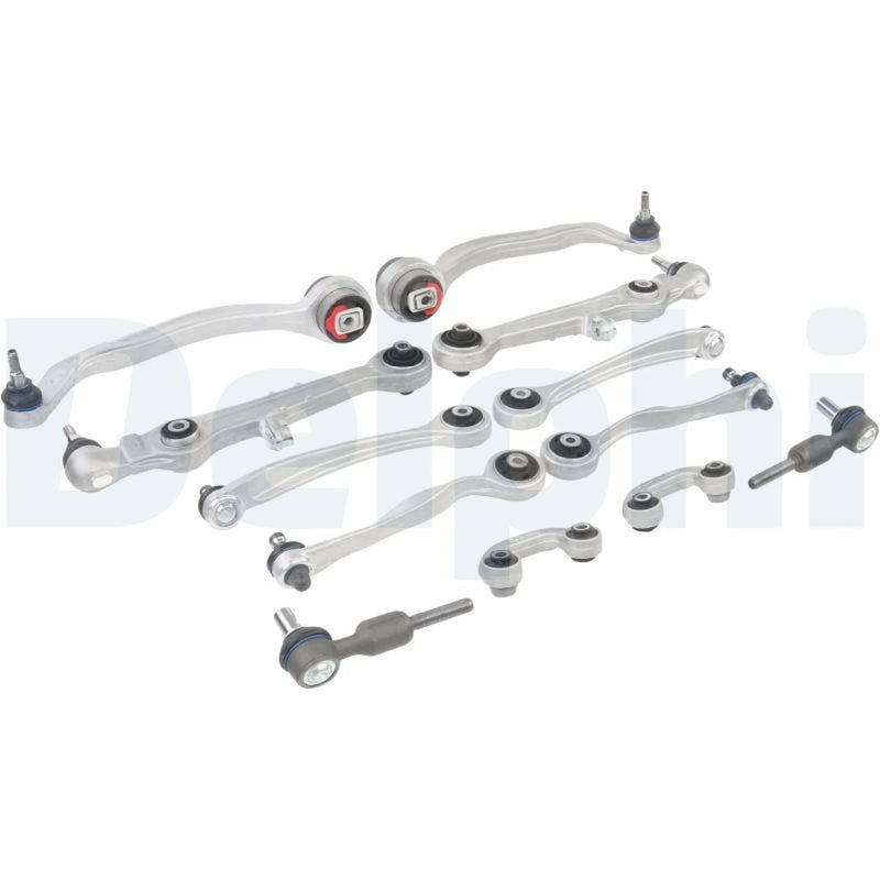 Delphi 12 x Control Arm Repair Kit Front fits Audi A6 C5 1997-2005