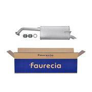 Hella End Silencer Rear fits Nissan Micra III 2003-2010 1.0 1.2 1.5