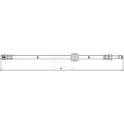 Apec Brake Hydraulic Hose Line Front fits Mercedes-Benz Viano 2003-2004