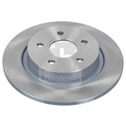 Febi 2 x Solid Rear Brake Discs 24620-x2