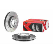 Brembo Xtra Front Brake / Discs & Pads fits Skoda Superb I 2001-2008 1.8 1.9 2.0