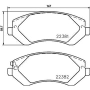 Mintex Brake Pad Set