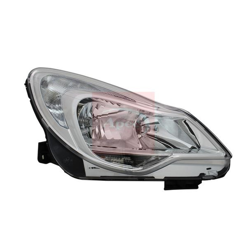Apec Headlight Headlamp H7/H1 Right fits Opel Corsa D 2006-2014