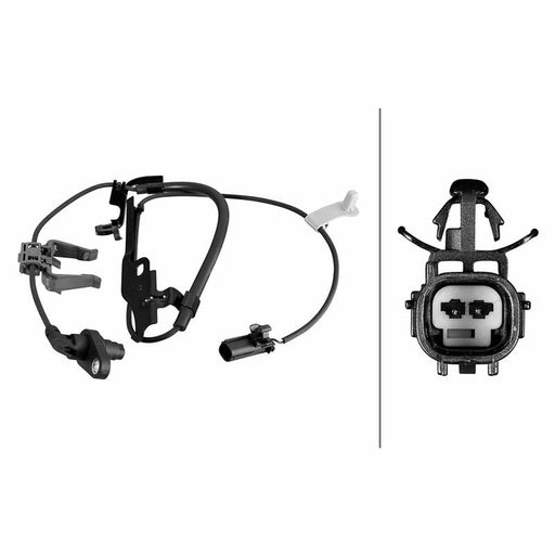 Hella ABS Wheel Speed Sensor Front fits Lexus Rx 2008-2015