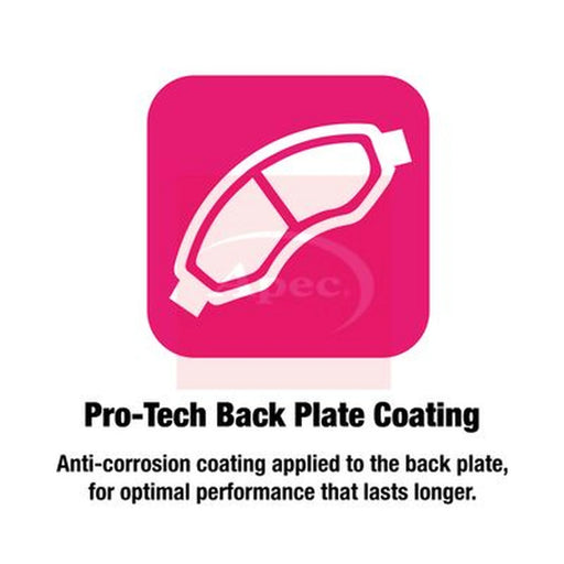 Apec Front Brake Pad Set PAD2600