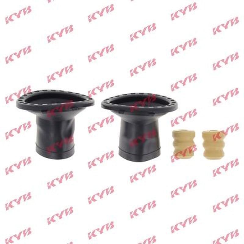 KYB 2 x Front Dust Cover Kit fits Toyota Avensis 1997-2003 1.6 1.8 2.0