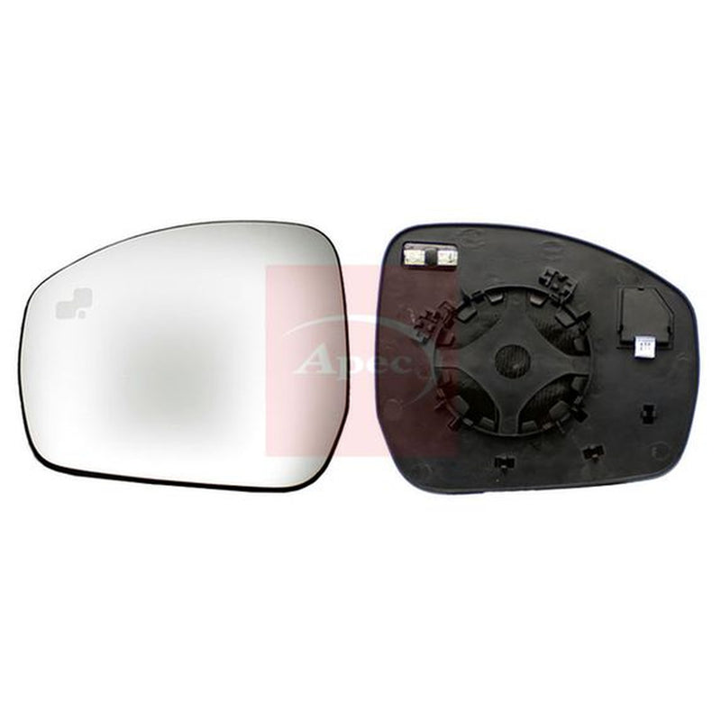 Apec Exterior Wing Mirror Glass Left fits Land Rover Range Rover IV 2012-2021