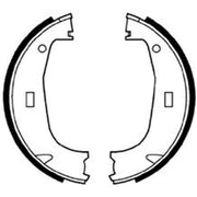 Abtex Brake Shoe Set Axle Kit ABS3472