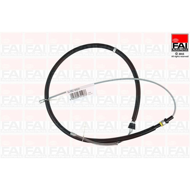 FAI Handbrake Cable Left Rear fits Skoda Octavia I 1996-2010 1.6 1.9