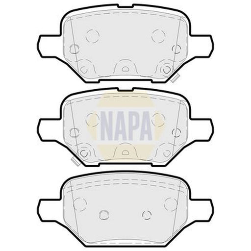 NAPA Rear Brake Pad Set NBP1800