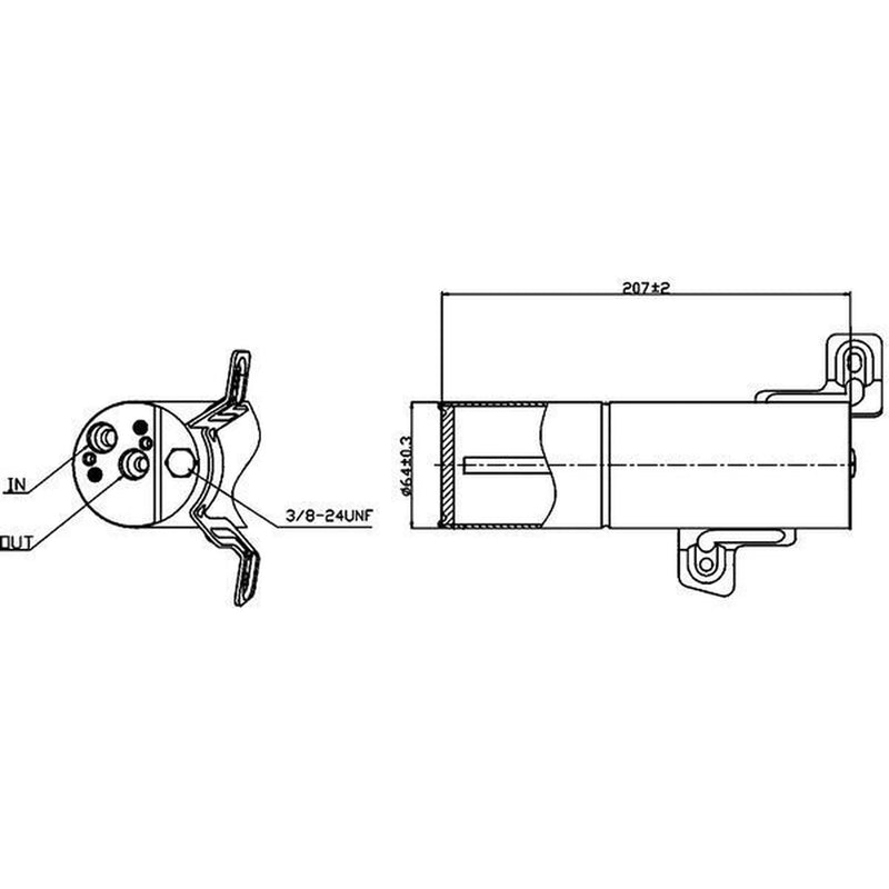 Mahle Air Conditioning Dryer fits Mercedes-Benz S-Class 2005-2013