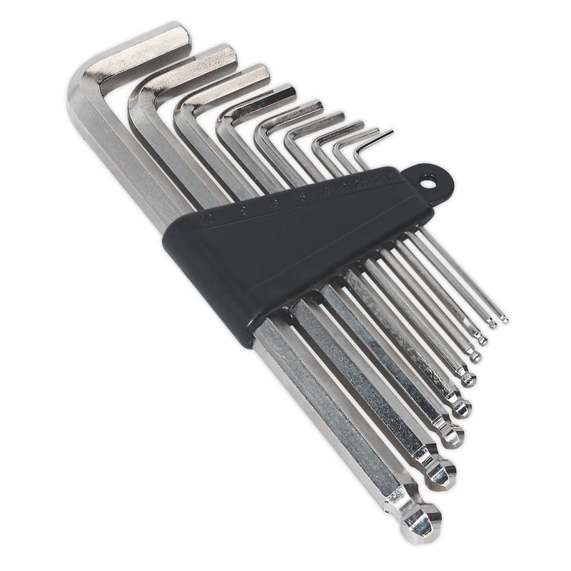 Sealey Ball-End Hex Key Set 9Pc Metric Siegen by Sealey - Dynamic Drive